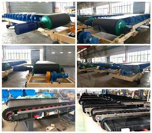 Kum ve çakıl için sanayi dökme malzeme taşıma mobil bant konveyörü taş ocağı agrega konveyör bant - Product Image 6