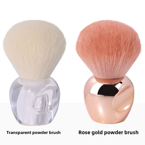 Professional Portable <b>Makeup</b> Powder Brush Women Nail Salon Tools New Nail Cleaning Foundation Brush Nylon Material Beauty Usage - Product Image 6