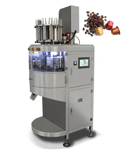 Petite machine automatique de remplissage et de scellage de dosettes de café (Nespresso,K cup,DG)