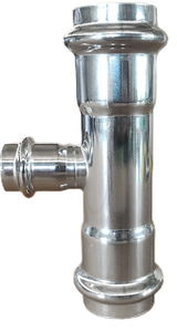 נירוסטה ss304 גז ריתוך גז אביזרי צינור-שווה קוטר, אנסי b16.9, עבור מערכות גז טבעי - Product Image 2