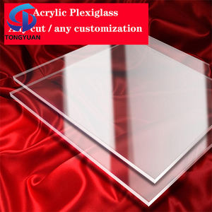 TONGYUAN экологически чистые 3 мм стеклянные Pmma pmspex экструдированные прозрачные пластиковые панели чистый акриловый прозрачный лист для лазерной резки - Product Image 2