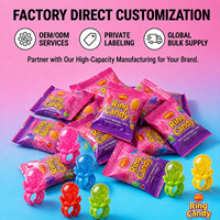 Populaire snoepjes Lightning Diamond Ring Lollipop harde snoepjes