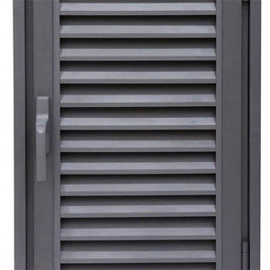 Fenêtre à persiennes en aluminium moderne TOMA avec volets bahamas réglables verticalement, facile à nettoyer - Product Image 6