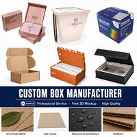 Nouveauté : Boîtes d'expédition pliables en carton ondulé personnalisables OEM/ODM, durables, avec pelliculage mat et matériaux recyclés