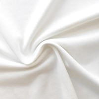 Tissu jersey simple en polyester recyclé Repreve et élasthanne pour t-shirt de sport