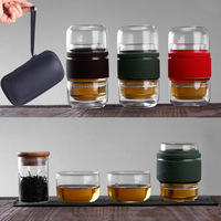 Tasse à thé en verre à double paroi 180ml écologique tasses à jus en forme de fruit résistant à la chaleur logo personnalisable tasses à café 6oz retour école