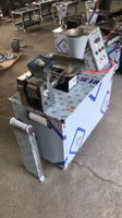 Usa Inde Pakistan Entièrement automatique Patti Big Empanada Curry Puff Spring Roll Samosa Pâtisserie Pliante Machine de fabrication