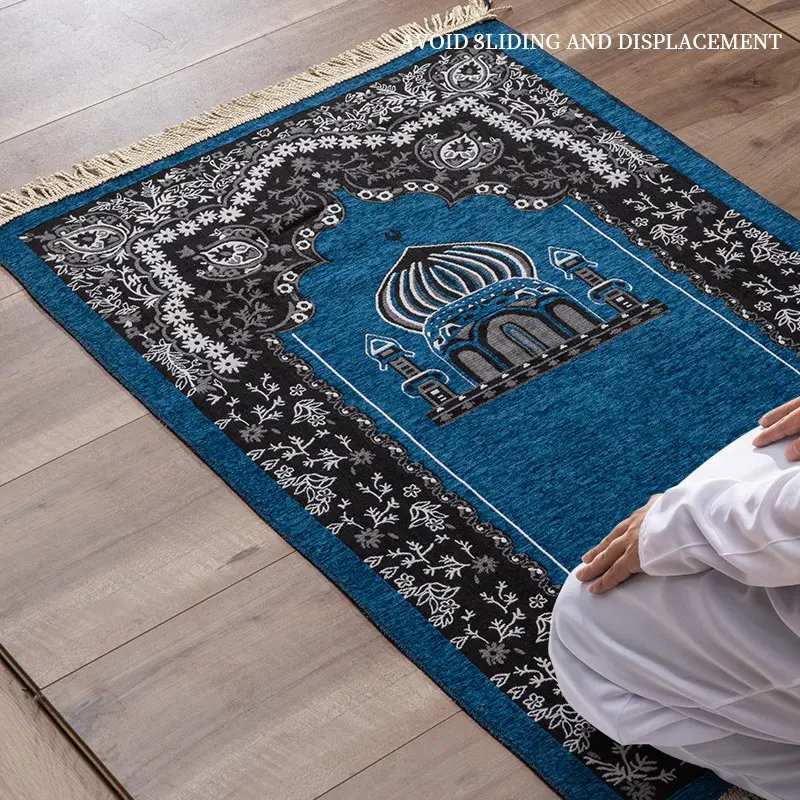 70x110 см портативный складной дорожный молитвенный коврик арабский турецкий Рамадан многоцветные мусульманские молитвенные коврики