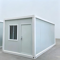 Maison préfabriquée en conteneur durable et réutilisable, facile à démonter pour un projet de construction à court terme