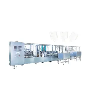 .Reliable Heating and Welding System Non-PVC Soft Bag IV Infusion Manufacturing Machine Plant IV Fluids Production Line