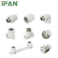 IFAN Usine Bonne Qualité PPR Tuyau Plomberie Vert PPR Tuyau Et Raccord Bouchon PPR Raccords