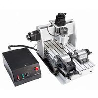Mini routeur CNC DIY 3040 3 axes pour le fraisage du bois avec moteur de 0,5 kW et contrôle NC Studio