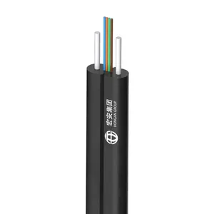 Glasfaser FTTH Drop Kabel g657a1/a2 Faser, FRP, Farbe weiß/schwarz