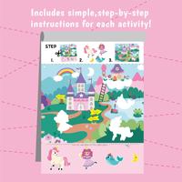 Jouet artisanal en papier découpé pour filles, thème princesse, cadeau pour enfants, tout-petits, kit d'activités pour développer les compétences en ciseaux
