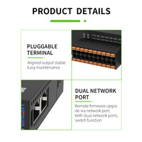 Precio al por mayor 16 Salida digital Módulo IO remoto Controlador de programación EtherCAT Plc