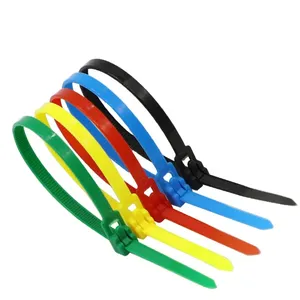 Factory Direct Supply Of Plastic Releasable Cable Ties Removable Cable Ties