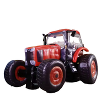 Modèle de voiture de véhicule gonflable personnalisé en PVC en tissu Oxford, tracteur gonflable dans les gonflables publicitaires