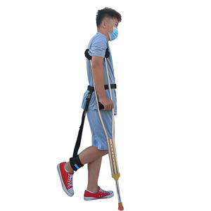 Attelle de jambe Yuqilin, taille unique, sangle épaissie pour l'aide à la marche des personnes âgées, soutien des membres inférieurs - Product Image 2