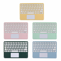 Keyboard TouchPad Nirkabel untuk iPad Tablet Ponsel Android IOS Mini TrackPad Keyboard untuk 12.9/11/10.9/10.2 Inci