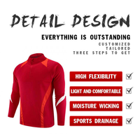 Ensemble de survêtements personnalisés 2 pièces pour hommes : pantalon de jogging et haut de sport pour le fitness, le football et l'entraînement