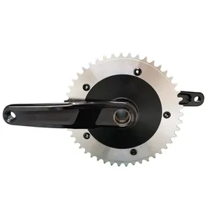 144BCD Single Speed 51T Folding Bike Crank Set Hollow Tooth Plate Bike Sprocket Bike Accessories