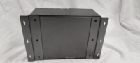Boîtier de sortie en alliage d'aluminium personnalisé OEM avec indice de protection IP65 pour amplificateur, haut-parleur, dissipateur thermique, électronique, instrument