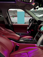 Kit d'amélioration de l'éclairage d'ambiance dynamique et coloré à LED pour l'intérieur de la voiture Land Rover Range Rover L405 2018-2022