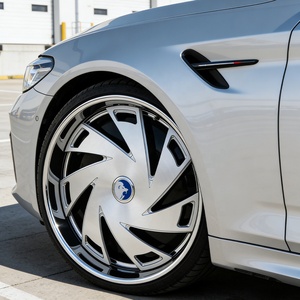Jantes en alliage forgé sur mesure OEM 20 21 22 pouces, design Turbine Blade 5x112 5x120, jantes en aluminium d'usine pour Honda BMW Audi A6 <span class=keywords><strong>Mercedes</strong></span> - Product Image 2