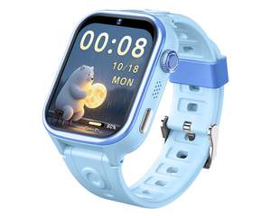 Reloj Telefónico 4G con Pantalla Táctil Cuadrada IPS de Conversación Bidireccional para Niños, Reloj GPS IP68 Resistente al Agua con Localizador GPS - Product Image 2