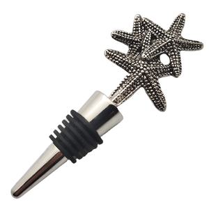 Exquisito tapón de botella de vino de estrella de mar de aleación de zinc-regalo perfecto para los amantes del vino - Product Image 6