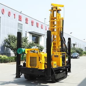 Chine 180m 200m 260m 300m 350m Rig de forage pneumatique à eau à moteur diesel sur chenilles - Product Image 3