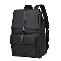 T587 Nueva Mochila para Portátil de 15 Pulgadas, Impermeable, de PU, para Hombre, Informal, para Viajes, para Estudiantes Universitarios