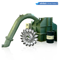 Generator Pelton Turbina 100kw, Brushless rendah Rpm 100kw