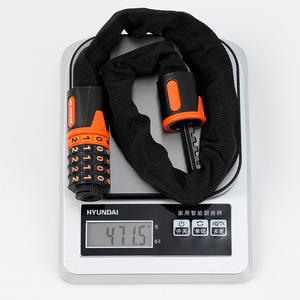 Candado de Bicicleta de Aleación Personalizado CB-11011, 1500g, Candado de Alambre Resistente para Bicicleta de Montaña, Carretera y Motocicleta - Product Image 3