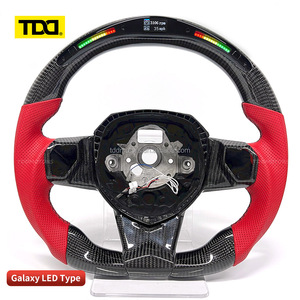 Volante de fibra de carbono TDD LED para Lamborghini Gallardo Aventador 2011-2019 Huracan URUS LP550 Custom Sport - Product Image 3