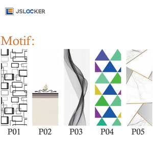 Tủ quần áo hiện đại có gương trượt, thiết kế in ấn tùy chỉnh OEM/ODM, chất liệu kim loại, dành cho phòng ngủ - Product Image 3