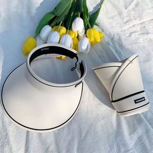 Sombrero de Sol Plegable Xj55 UPF50+ con Ala Ancha y Versátil para Mujer, Protección UV para Ciclismo de Verano - Product Image 4