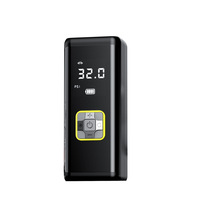 Gonfleur de pneus sans fil portable 12V, manomètre numérique, pompe à air manuelle monocylindre pour voiture