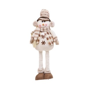 Décorations de Noël rétractables écologiques en forme de bonhomme de neige et de renne, emballées en sacs pour centres commerciaux - Product Image 5