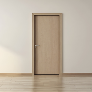 Porta Interna Moderna per Villa, Accessori Personalizzati, Porta in Legno Massello con Isolamento Acustico e Riduzione del Rumore, Fornitore - Product Image 1