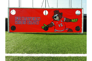 Hoja de PVC LISKI "SHOT 1" para tiro de precisión 5 portería lateral-con bandas elásticas (tamaño 3x2) naranja - Product Image 4