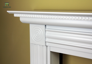 <span class=keywords><strong>Chimenea</strong></span> Clásica de Madera Blanca Thorwood con Estufa Eléctrica, Tamaño Personalizado para Decoración Moderna del Hogar, Fácil Instalación - Product Image 5