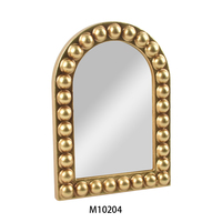 Miroir mural rustique en bois antique de luxe Art déco Design salon salle de bain petit décor de ferme rustique vintage Hongchuang