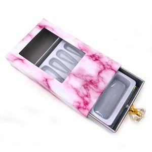 Faux ongles vides personnalisés pack boîte de luxe faux presse magnétique sur les ongles boîte d'emballage pour les ongles longs - Product Image 4