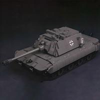 E100 Tank rion tankı modeli MOC yapı taşları DIY birleştirin tuğla askeri eğitim koleksiyonu yaratıcı oyuncaklar Xmas hediyeler Ww2