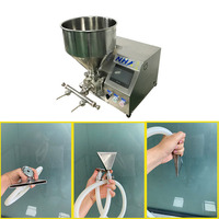 Machine de remplissage de gâteau de décoration de gâteau commerciale machine de remplissage de cupcake