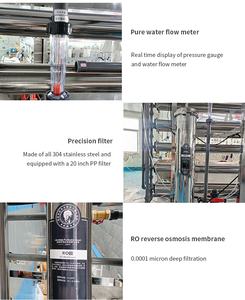 5000L/H equipo de planta de smosis inversa sistema de tratamiento de filtro de agua ro para Industrial - Product Image 3