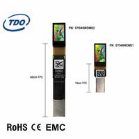 شاشة TDO مقاس 0.49 بوصة بدقة 1800 شمعة/م2 وتقنية FHD Micro OLED بدقة 1920×1080 مع لوحة تحكم MIPI DSI للنظارات الذكية/المناظير/الخوذات الصناعية