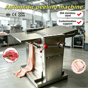 Machine à trancher le bœuf et à éviscérer le porc entièrement automatique avec moteur, haute rigidité, capacité de production de <span class=keywords><strong>24</strong></span> m/min - Product Image 1