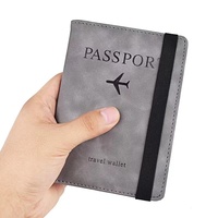 Dompet Uang Kertas Aluminium Gaya Inggris ANGO Grosir dengan Logo Kustom, Tempat Kartu SIM Anti RFID, dan Tempat Kartu Kredit